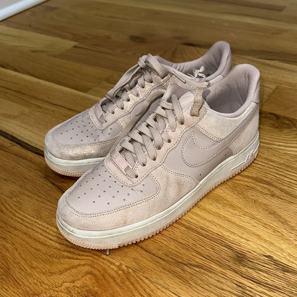Nike pink Af1 women’s Air Force ones - Picture 1 of 10
